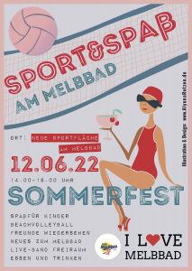 Sport und Spaß am Melbbad - 12.6.2022 Sommerfest